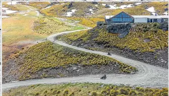  ?? BROOK SABIN ?? Cardrona is the only place in the Southern Hemisphere for mountain carting.