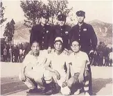  ??  ?? During his school years at Kyungnam High School in Busan