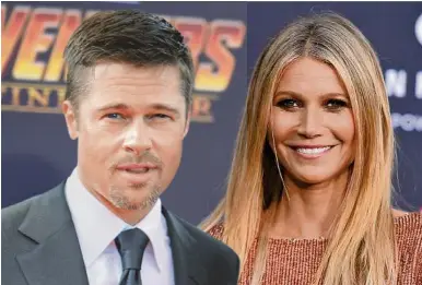  ??  ?? Brad Pitt und Gwyneth Paltrow waren einst Hollywoods Traumpaar