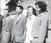  ??  ?? Helene
Zeug (in white) is shown as a Hawaii 4-H delegate to the National 4-H Conference in Washington, D.C., in 1960.