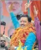  ?? ASHOK DUTTA/HT ?? KP Maurya proved his mettle in the 2017 polls when the party bagged its bestever tally of 324 seats.