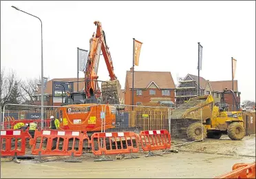  ??  ?? Belway Homes bosses are building 192 homes off the A20 after their plans were approved by Ashford Borough Council in 2017