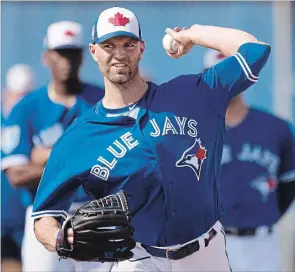  ?? FRANK GUNN THE CANADIAN PRESS ?? J.A. Happ has transition­ed in to one of the game’s top lefties after re-inventing himself.