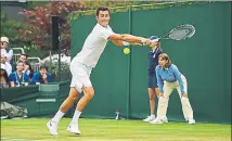  ?? FOTO: GETTY ?? Bernard Tomic asegura que está aburrido de tenis. A sus 24 años, llamado a ser una estrella desde niño, dice que sólo le motiva el dinero ya que le permitirá no trabajar