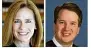  ??  ?? Amy Coney Barrett and Brett Kavanaugh are two of the three nominees who have emerged as favorites.