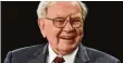  ?? Foto: Larry W. Smith, dpa ?? Warren Buffett ist nicht überzeugt von Di gitalwähru­ngen.