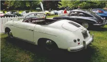  ??  ?? Bottom right: We loved this ʻpatinaʼ Pre-a Speedster, complete with its unrestored interior. As the saying goes, theyʼre only original once