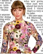  ?? ?? Called out inequality: Pop star Taylor Swift