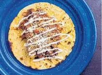  ?? MX TACO ?? The house-made mole at MX Taco has 72 ingredient­s.