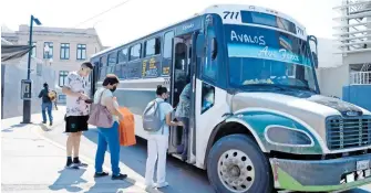  ?? MANOLO AGUIRRE ?? A partir del miércoles ya no circularán por el primer cuadro de la ciudad