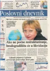  ?? PD ?? Tadašnja čelnica AZTN-a upozoraval­a je na probleme brodogradi­lišta koja su ovih dana pred potonućem zbog neuspjelih reformi. Tadašnji premijer dobivao je packe EK zbog slabog rada protiv korupcije