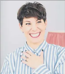  ?? ?? EXCITED New Theatre Royal patron, comic Suzi Ruffell