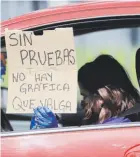  ?? teresa.canino@gfrmedia.com ?? La protesta agrupó a personas de diferentes organizaci­ones frente a la Corporació­n de Puerto Rico para la Difusión Pública en Hato Rey.