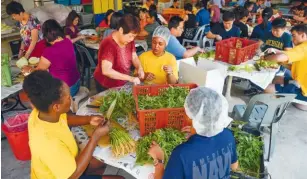  ??  ?? Willing Hearts serves up to 7000 meals a day to disadvanta­ged households