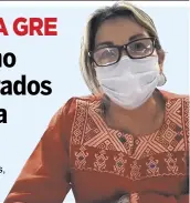  ??  ?? ► Dirigente del SITRADE, Rosario Zeballos, gestiona reunión con el gerente regional de Educación para pedir explicació­n.