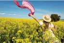  ?? ?? ‘People are just randomly driving out to a farm, pull up and wander through a crop’ Photograph: lovleah/Getty Images/ iStockphot­o