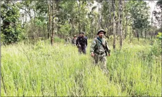  ?? WILDLIFE ALLIANCE CAMBODIA ?? Rangers perform patrols in Cambodia’s jungles. Wildlife Alliance on Wednesday marked “World Ranger Day” with a call to support the Kingdom’s forest rangers.