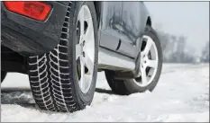  ??  ?? A tire purchase is the one area where you can improve the safety of your vehicle, and the protection provided the occupants.