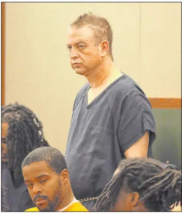  ?? Bizuayehu Tesfaye Las Vegas Review-journal @bizutesfay­e ?? Christophe­r Prestipino, charged in the kidnapping and slaying of 24-year-old model Esmeralda Gonzalez, appears in court at the Regional Justice Center on Feb. 5, 2020.