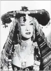  ?? AFP / Getty Images ?? BY 1952 the reluctant Inca queen had adopted her part.