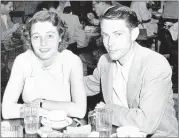  ??  ?? As a young reporter and critic, Edwin Howard befriended actress Patricia Neal, who also grew up in Knoxville.