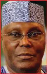  ??  ?? Atiku