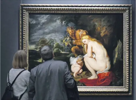  ?? [ APA ] ?? Die Haltung der „Venus Frigida“(1614), zu Gast aus Antwerpen, schaute sich Rubens vom beliebten antiken Motiv der kauernden Venus ab.