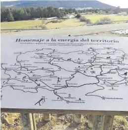  ?? EP ?? Cartel denunciado ante la Guardia Civil por Paisajes de Teruel.