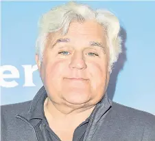  ?? — AFP file photo ?? Jay Leno has been discharged from hospital after 10 days of treatment for severe burns.