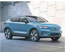  ?? FOTO: VOLVO ?? Allrad-Allrounder: C40 Recharche Twin Pure Electric