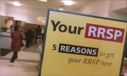  ?? HAMILTON SPECTATOR FILE PHOTO ?? The Registered Retirement Savings Plan has “evolved in major ways since creation to remain a viable option for retirement savings.”