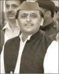  ?? PTI ?? Samajwadi Party chief Akhilesh Yadav in Lucknow, March 15