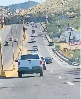  ?? / CORTESÍA ?? Un convoy de alrededor de 15 unidades llegó para el operativo.