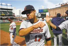  ?? Patrick Semansky / Associated Press ?? Minnesota’s Jose Berrios pitched a three-hit shutout against the Orioles for his first complete game in 40 career starts.