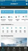  ??  ?? Die „Skiinfo Ski &amp; Schneehöhe­n App“sendet eine Push-Nachricht, wenn frischer Schnee gefallen ist.