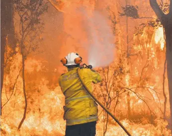  ??  ?? Severe weather events, including bushfires, may make some properties uninsurabl­e.