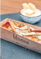  ??  ?? Lobster rolls from Blunos, Eastin Grand Sathorn.