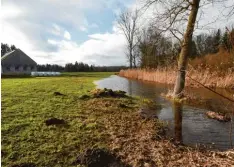  ?? Foto: Marcus Merk ?? Die Kiesabbaup­läne der Nachbargem­einde Münster sollen in unmittelba­rer Nähe von Ötz/Altenbach stattfinde­n. Hier der Bereich am Bayerbach.