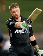  ?? ?? A cumulative collection of rapid runs across both formats gives Martin Guptill a decent case as NZ’S best limited-overs batter in history.