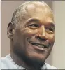  ??  ?? OJ SIMPSON: Plans to enjoy steak, buy a new iPhone and move to Florida.