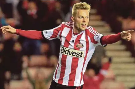  ??  ?? Sweden’s Sebastian Larsson wants to extend his career for a few more years.