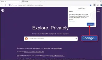  ?? ?? Tor Browser provides total anonymity in its Safest security level, but this can slow things down