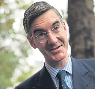  ?? Picture: Getty. ?? Jacob Rees-Mogg refused to endorse the committee report.