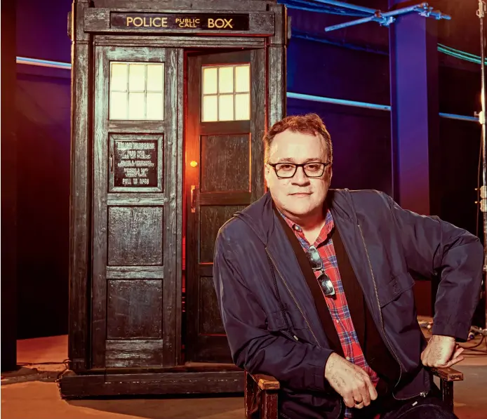  ?? ?? “Doctor Who” showrunner Russell T Davies