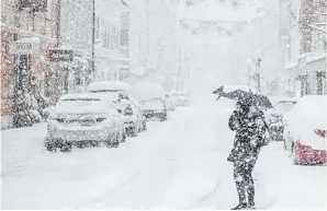  ??  ?? Tiefschnee: nicht nur in Oberkärnte­n und Osttirol, auch in Klagenfurt