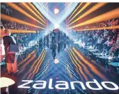  ?? FOTO: DPA ?? Zalando-Label-Show bei der Messe Bread &amp; Butter in Berlin.