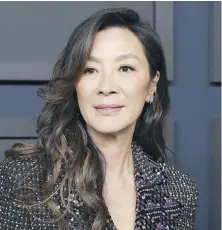  ?? THE ASSOCIATED PRESS ?? Michelle Yeoh is nominated for best actress for her role in Everything Everywhere All at Once.