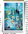  ??  ?? Book: I See You Author: Clare Mackintosh Publisher: Hachette Pages: 372; Price: Rs 399