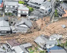  ?? FOTO: DPA ?? Das Foto zeigt die Zerstörung­en in Hiroshima.