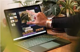  ?? ?? The Surface Laptop 5 has a Pixelsense touchscree­n display.